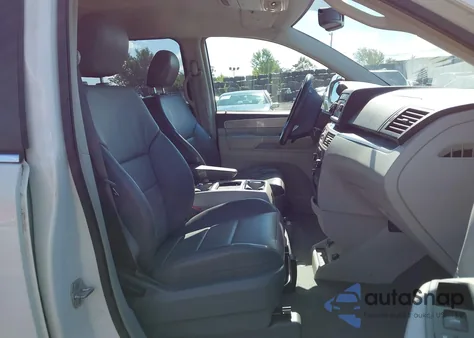 2009 Volkswagen Routan Sel from USA, damaged, VIN 2V8HW54X79R503408